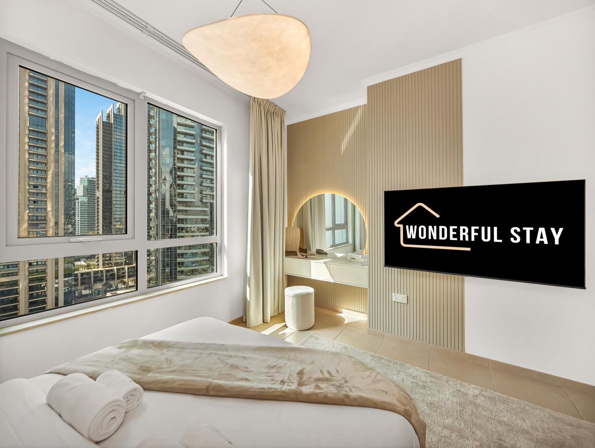 Wonderfulstay At The Residences - Burj Khalifa & Fountain View - Brand New Luxury *