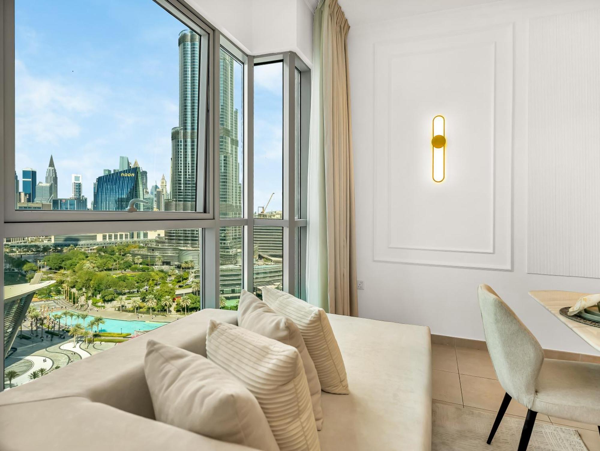 Apartment Wonderfulstay At The Residences - Burj Khalifa & Fountain View - Brand New Luxury *