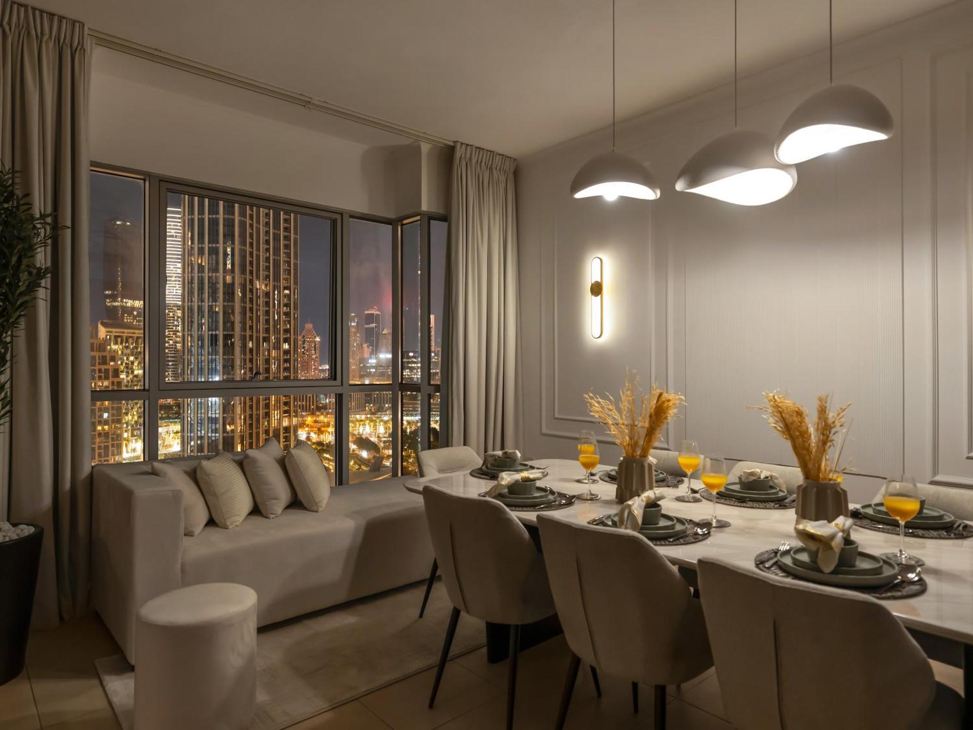 Apartment Wonderfulstay At The Residences - Burj Khalifa & Fountain View - Brand New Luxury Dubai