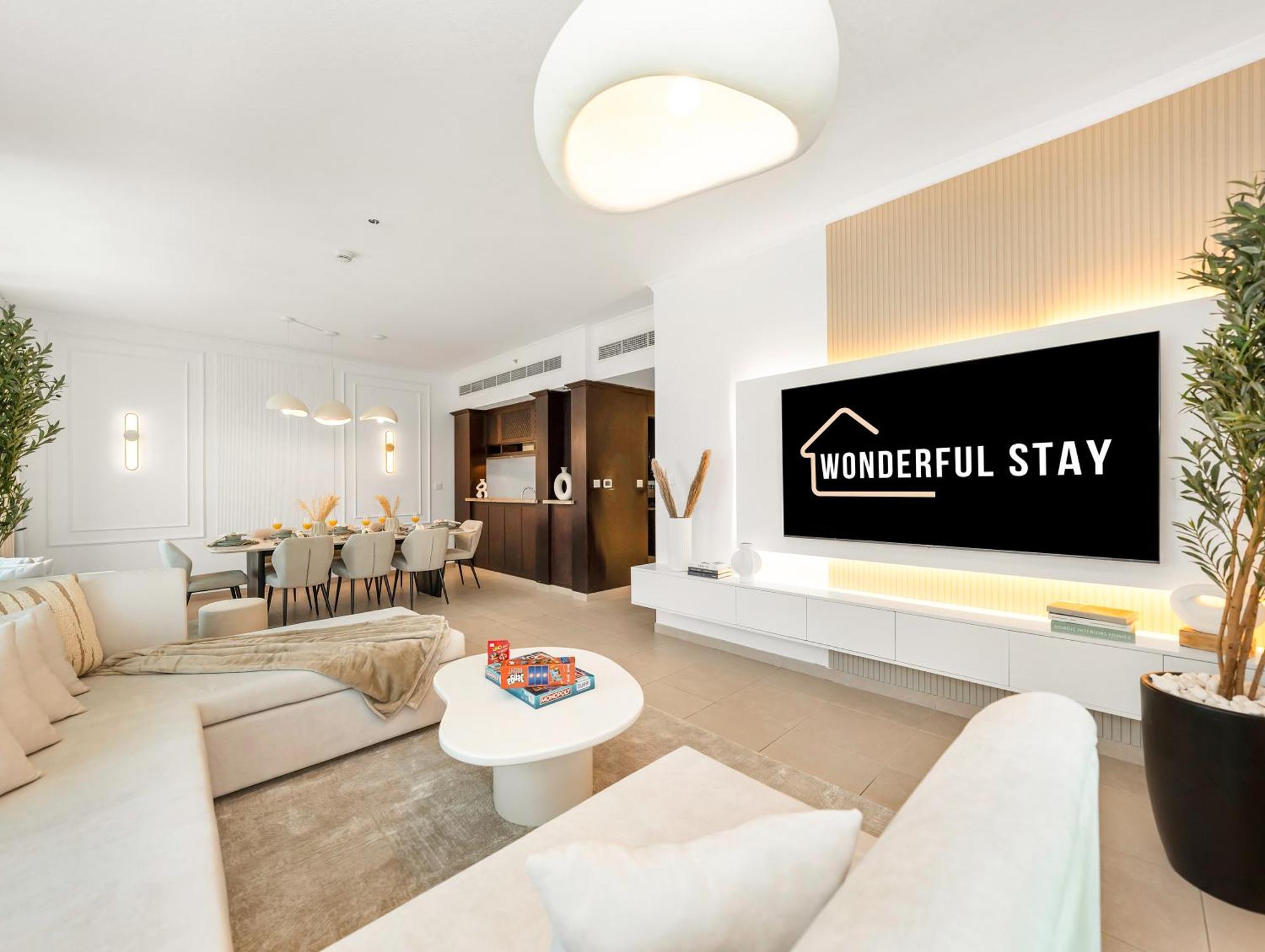 Wonderfulstay At The Residences - Burj Khalifa & Fountain View - Brand New Luxury Apartment