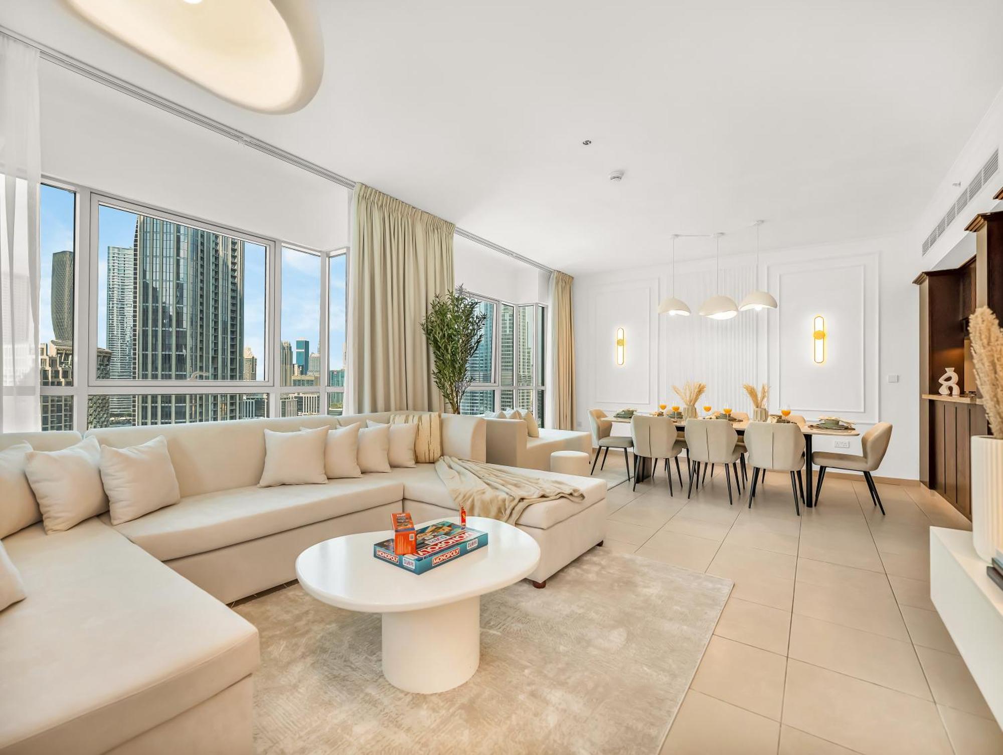 Apartment Wonderfulstay At The Residences - Burj Khalifa & Fountain View - Brand New Luxury